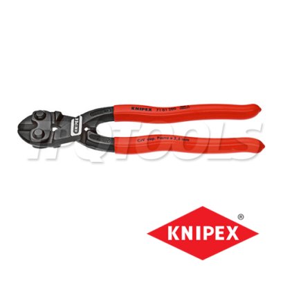 KNIPEX 7101250 คีมตัดลวดอเนกประสงค์รุ่นผ่อนแรง ขนาด 10 นิ้ว สำหรับตัดลวด ตะปู หมุดยึด สลักเกลียว ด้ามพลาสติก KNIPEX คะนิเพค คีมช่างมืออาชีพอันดับ 1 MADE IN GERMANY