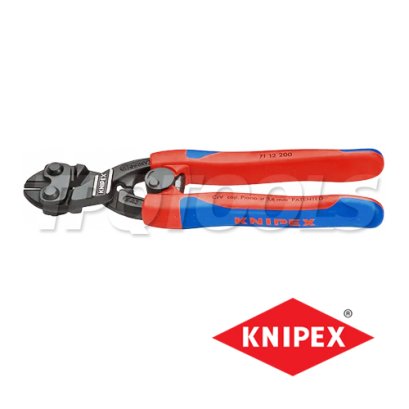 KNIPEX 7112200 คีมตัดลวดอเนกประสงค์รุ่นผ่อนแรง ขนาด 8 นิ้ว สำหรับตัดลวด ตะปู หมุดยึด สลักเกลียว ด้าม TWOTONE KNIPEX คะนิเพค คีมช่างมืออาชีพอันดับ 1 MADE IN GERMANY