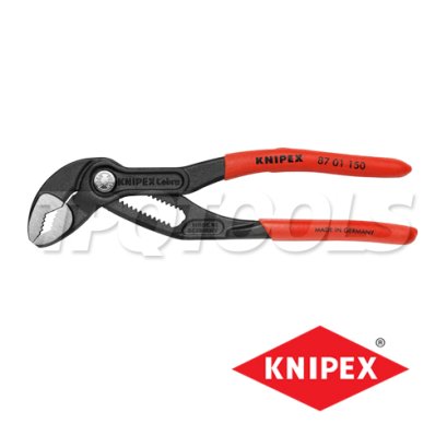 KNIPEX 8701150 คีมปั๊มน้ำไฮเทค/คีมถอดปั๊มน้ำอเนกประสงค์ จับท่อ 1.1/4 นิ้ว ขนาด 6 นิ้ว KNIPEX คะนิเพค คีมช่างมืออาชีพอันดับ 1 MADE IN GERMANY