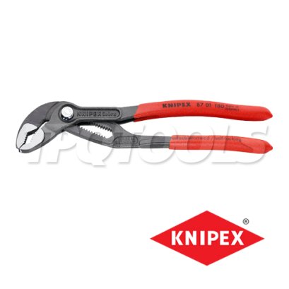 KNIPEX 8701560 คีมปั๊มน้ำจับแป๊ปอเนกประสงค์ จับท่อได้สูงสุด 4.1/2&quot; ความยาว 22 นิ้ว ด้ามพลาสติกกันลื่น KNIPEX คะนิเพค คีมช่างมืออาชีพอันดับ 1 MADE IN GERMANY
