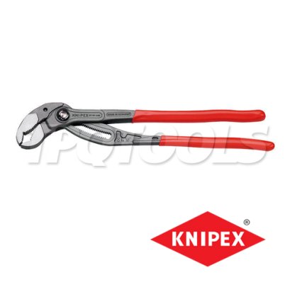 KNIPEX 8701400 คีมปั๊มน้ำจับแป๊ปอเนกประสงค์ จับท่อได้สูงสุด 3.1/2&quot; ความยาว 16 นิ้ว ด้ามพลาสติกกันลื่น KNIPEX คะนิเพค คีมช่างมืออาชีพอันดับ 1 MADE IN GERMANY