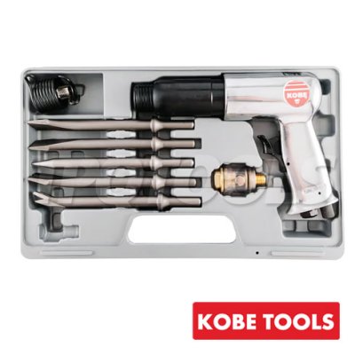 KBE2703416W ชุดสกัดลม พร้อมดอกสกัด HAMMER &amp; CHISEL KIT "KOBETOOLS" สินค้าประเทศอังกฤษ  (รหัสเดิม KBE2703100K)