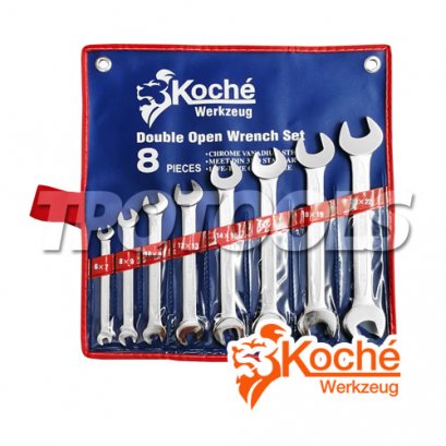 ชุดประแจปากตาย (มิล) KCH014S8