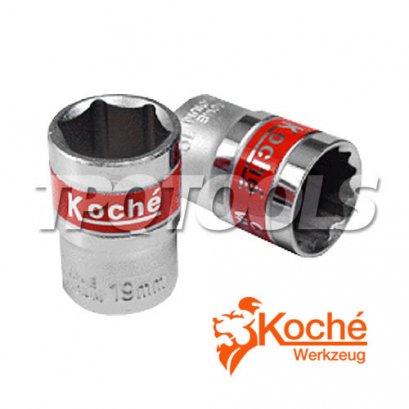 ลูกบล็อกสั้น 6 เหลี่ยม (มิล) SQ.DR.1/2&quot;