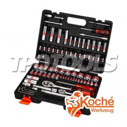 บล็อกชุด 96 ตัวชุด SQ.DR.1/4&quot;-1/2&quot; KCH096