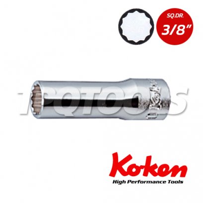 3305A ลูกบล็อก ยาว 12P  SQ.DR.3/8&quot; Deep Sockets