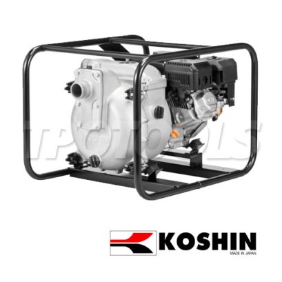 KTZ-50X ปั๊มเครื่องยนต์สูบโคลนและสุบน้ำปนทราย ท่อ 2 นิ้ว (50 มม.) เครื่องยนต์เบนซิน 4 จังหวะ 179CC. ระยะส่งน้ำ 22 เมตร โคชิน ORIENTAL KOSHIN