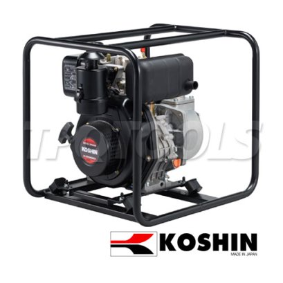 SEV-50D เครื่องสูบน้ำ-ปั๊มสูบน้ำเครื่องยนต์ดีเซล 4 จังหวะ ขนาดท่อ 2 นิ้ว 296CM3 ระยะส่งน้ำ 32 เมตร (104 ฟุต) โคชิน ORIENTAL KOSHIN