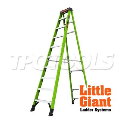 LG15800-001 บันไดไฟเบอร์กลาส A-Force 10 ขั้น ' รุ่น 15800-001 "LITTLE GIANT"
