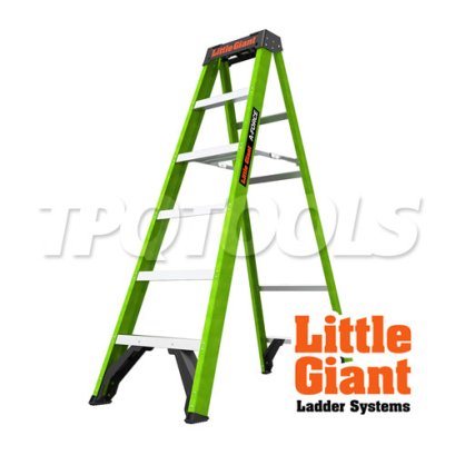 LG15796-001 บันไดไฟเบอร์กลาส A-Force 6 ขั้น ' รุ่น 15796-001 "LITTLE GIANT"