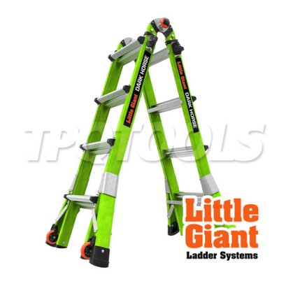 LG16117001 บันไดไฟเบอร์กลาส DARK HORSE 2.0 M17 รุ่น 16117-001"LITTLE GIANT"