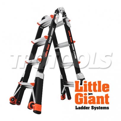LG15143, LG15147 บันไดไฟเบอร์กลาส DARK HORSE LITTLE GIANT