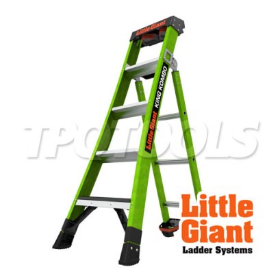 LG13906-071 บันไดไฟเบอร์กลาส King Kombo 2.0 6' LITTLE GIANT