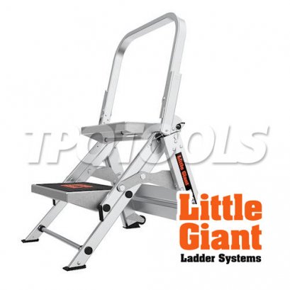 LG10210BA บันได Safety step 2 ขั้น พร้อมด้ามจับ รุ่น 10210BA LITTLE GIANT