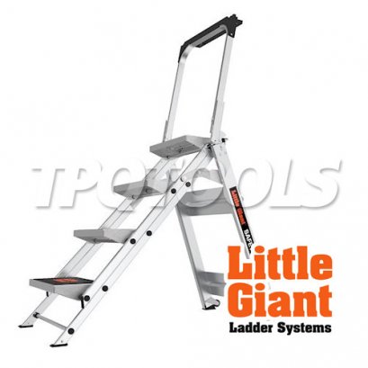 LG10410BA บันได Safety step 4 ขั้น พร้อมด้ามจับ รุ่น 10410BA LITTLE GIANT