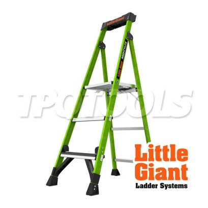 LG15365-001 บันไดไฟเบอร์กลาส MIGHTYLITE 3 ขั้น 5' LITTLE GIANT