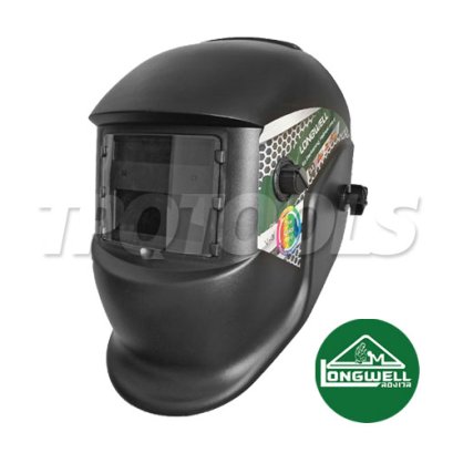 AUTO DARKENING WELDING HELMET350S หน้ากากปรับแสงอัตโนมัติ Eco Auto-Darkening Welding Helmet 350s LONGWELL ลองเวล