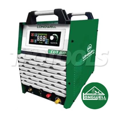 CUT80 "LONGWELL" #CUT80 เครื่องตัดพลาสม่า 80แอมป์ ระบบอินเวอร์เตอร์ แรงดันไฟฟ้าขาเข้า AC 380 V กระแสการตัด 20 &ndash; 80 A มาพร้อมระบบ Arc Striking ช่วยให้เริ่มตัดได้งาน เริ่มงานได้เร็ว ลองเวล