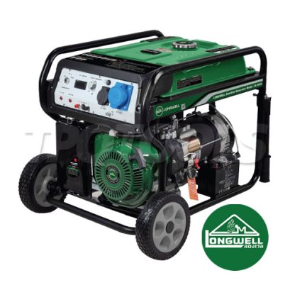 LW-5500 เครื่องกำเนิดไฟฟ้า/เครื่องปั่นไฟ ลองเวล LW-5500 แรงดันไฟฟ้า 220V Single Phase ความถี่กระแสไฟฟ้า 50 Hz กำลังไฟออกปกติ 5500W กำลังไฟฟ้าสูงสุด 6000W "LONGWELL" ลองเวล