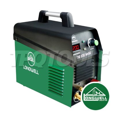 TIG200 METAL "LONGWELL" #TIG200 METAL เครื่องเชื่อมทิก/เครื่องเชื่อมอาร์กอน TIG 200 แอมป์  Metal ระบบอินเวอร์เตอร์ แรงดันไฟฟ้า AC 220 V กระแสไฟเชื่อม 10-200 A ลองเวล