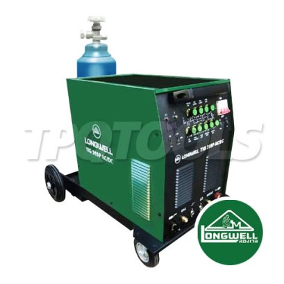 TIG AC/DC 315P "LONGWELL" เครื่องเชื่อมทิก TIG AC/DC 315P ระบบอินเวอร์เตอร์ แรงดันไฟฟ้า AC 380 V กระแสไฟเชื่อม 10-315A รองรับขนาดลวดเชื่อม ทังสเตน 1.6-3.2 มม. รองรับขนาดลวดเชื่อม ธูปไฟฟ้า 2.0-4.0 มม ลองเวล