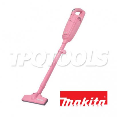 CL104DWYP เครื่องดูดฝุ่นไร้สายแบตเตอรี่ในตัว 10.8V (1.1 ม3/นาที) สวิทช์ปุ่มกด 3 ระดับ (500 มล.) ตัวเครื่องสีชมพู MAKITA