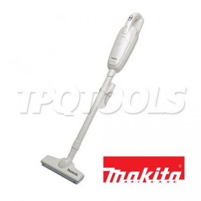 CL104DWY เครื่องดูดฝุ่นไร้สายแบตเตอรี่ในตัว 10.8V (1.1 ม3/นาที) สวิทช์ปุ่มกด 3 ระดับ (500 มล.) ตัวเครื่องสีขาว MAKITA
