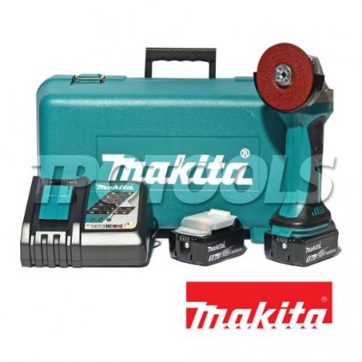 DGA402RFE เครื่องเจียร์ไร้สาย 4&quot; (100 มม) 18V พร้อมแบต