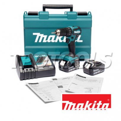 DHP483RFE สว่านกระแทกไร้สาย 1/2&quot; (13 มม.) พร้อมแบต