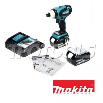 สว่านไขควงกระแทกไร้สาย DTP141RFE (18V) (แบต x 2)