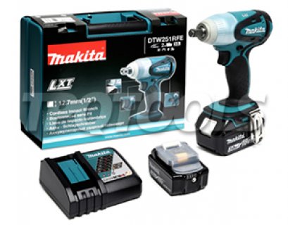 บล็อกไฟฟ้า /บล็อกใช้แบตเตอรี่  DTW251RFE