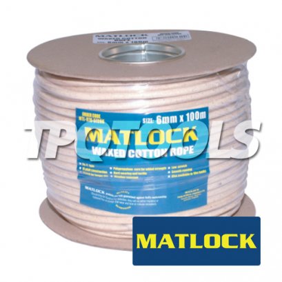 Waxed Cotton Rope MTL-978-5720K