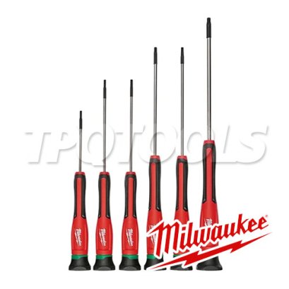 48-22-2610 (006035801) ชุดไขควงหัวทอร์ค Precision 6 ชิ้น MILWAUKEE (มิลวอคกี้)