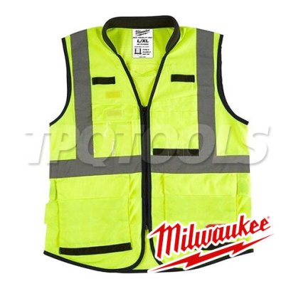 48-73-5081P (006175501) เสื้อเซฟตี้สะท้อนแสง-สีเหลือง MILWAUKEE (มิลวอคกี้)