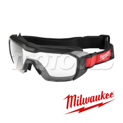 48-73-2062 (006184701) แว่นตาระบายอากาศ - เลนส์เคลือบใสสองชั้น  MILWAUKEE (มิลวอคกี้)