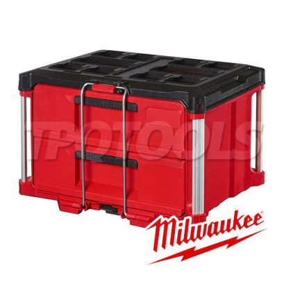 48-22-8442 (129306803) กล่องเครื่องมือช่าง Packout 2 ลิ้นชัก MILWAUKEE (มิลวอคกี้)
