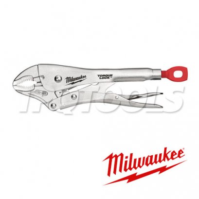 48-22-3420 (006033705) คีมล็อคปากโค้ง 10&quot; MILWAUKEE