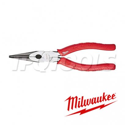 48-22-6101 (006037401) คีมปากแหลม 8&quot; MILWAUKEE