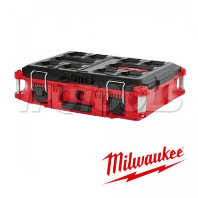 48-22-8424 (129305051) กล่องเครื่องมือ PACKOUT ขนาดกลาง MILWAUKEE