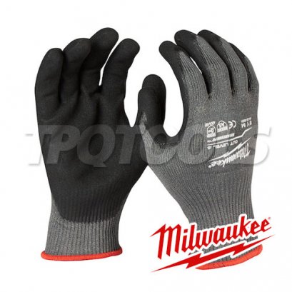 48-22-8951 (006068501) M ถุงมือกันบาด Cut 5 Dipped Gloves MILWAUKEE