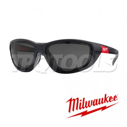 48-73-2045A (006094610) แว่นตาเซฟตี้นิรภัย เลนส์โพลาไรซ์ พร้อมกรอบรองกระชับ MILWAUKEE