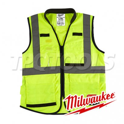 48-73-5081 (006092701) เสื้อเซฟตี้สะท้อนแสง-สีเหลือง MILWAUKEE