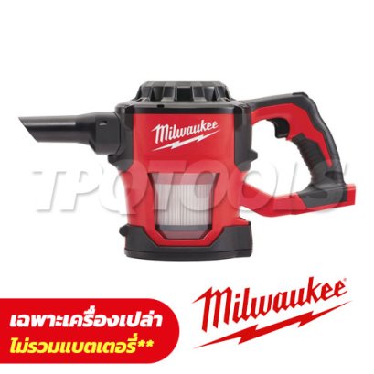 M18 CV-0 (016058012) เครื่องดูดฝุ่นคอมแพ็คไร้สาย 18V (เครื่องเปล่า) ความจุ 1.35 ลิตร MILWAUKEE