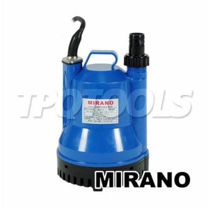 SP-101 ปั๊มแช่พลาสติก ท่อส่งขนาด 1 นิ้ว ส่งสูงสุด 8.5 เมตร 100W ปริมาณน้ำ 50 L/min MIRANO