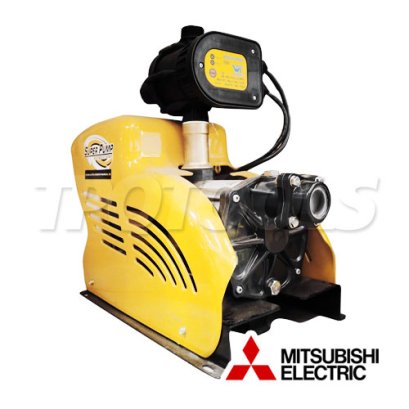 CMCH-505S ปั๊มน้ำอัตโนมัติชนิดแรงดันคงที่ 500W 220V ท่อเข้า-ออก 1 นิ้ว ปริมาณน้ำ 10-80 L/min MITSUBISHI