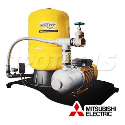 MSMH-1505T (380V) ปั๊มน้ำอัตโนมัติ ชนิดหลายใบพัด ท่อ 1-1/2" x 1-1/2" แรงม้า 1500W 380V จำนวนชั้นที่ใช้ได้ 4 ชั้น MITSUBISHI