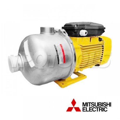 SMM-1505T (380V) ปั๊มน้ำหอยโข่งหลายใบพัดเรือนสแตนเลส (แรงดันสูง) แรงม้า 2 HP ท่อ 2 x 2 นิ้ว ส่งสูง 34.7-10.6 ม. (150-500 L/min) MITSUBISHI