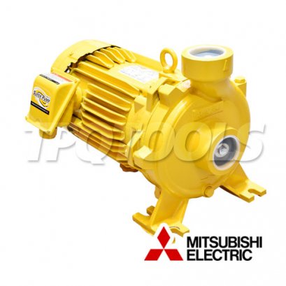 WCM-2205T ปั๊มน้ำหอยโข่ง ชนิดแรงดันปานกลาง ท่อ 2" x 2" แรงม้า 3HP 380V ส่งสูง 32.7-14.9 เมตร MITSUBISHI