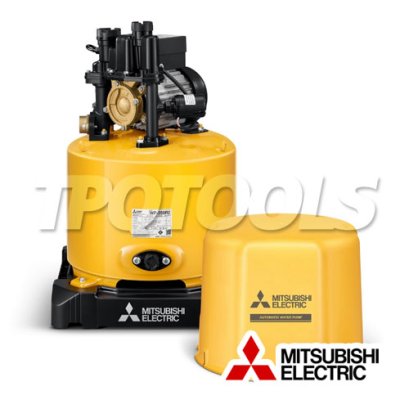 WP-355R2 MITSUBISHI ปั๊มน้ำอัตโนมัติ รุ่น WP-355R2 ขนาด 350 วัตต์ ระยะดูด 8 เมตร ระยะส่ง 24 เมตร ขนาดท่อ 25 มม. ปริมาณน้ำ 66 ลิตร/นาที (สูงสุด), 55 ลิตร/นาที (ระยะ 12 เมตร) สำหรับบ้านขนาดใหญ่ จุดที่ใช้น้ำ 1-8 จุด (มิตซูบิชิ)