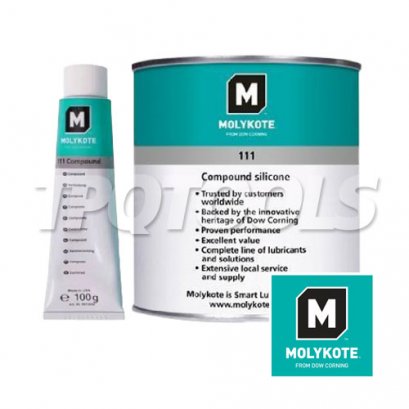 MOLYKOTE 111 Compound จารบีหล่อลื่นวาล์วและสารกันรั่ว 1 kg. (MOLYKOTE 111 (หลอดยา) -100 G.)
